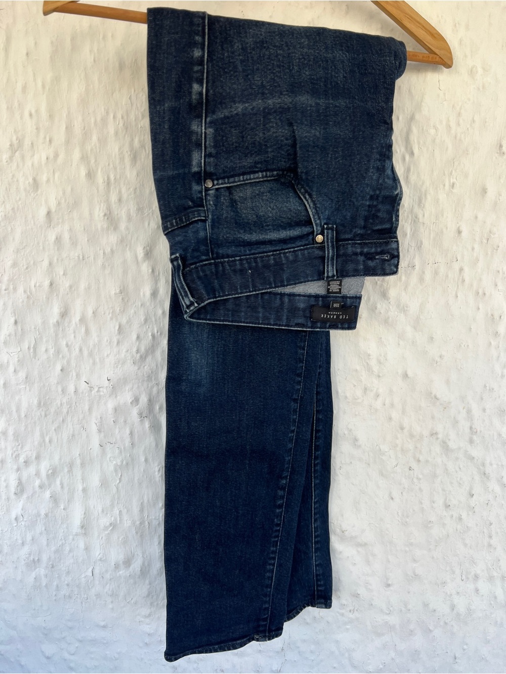 Ted Baker Dark Blue Straight Jeans